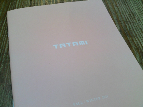 ビルケンシュトック TATAMIのカタログが届きました。